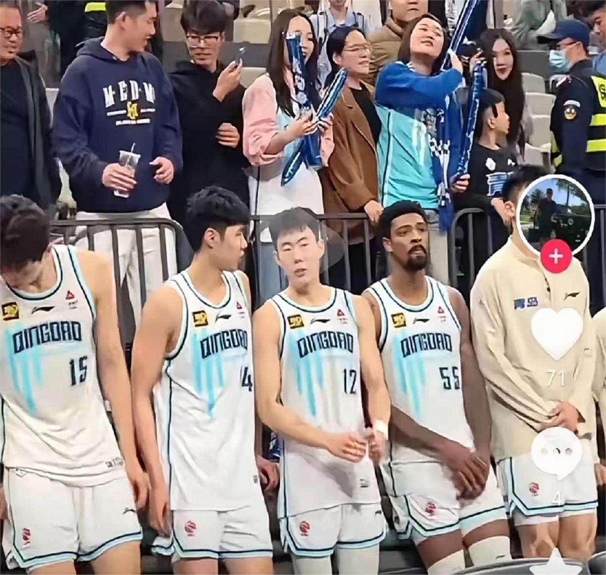 广东队在CBA季后赛中打出团战，被誉为球迷泪目