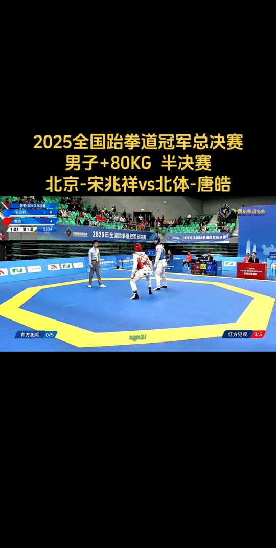 跆拳道比赛男子项目克罗地亚选手夺魁 跆拳道比赛男子项目克罗地亚选手夺魁