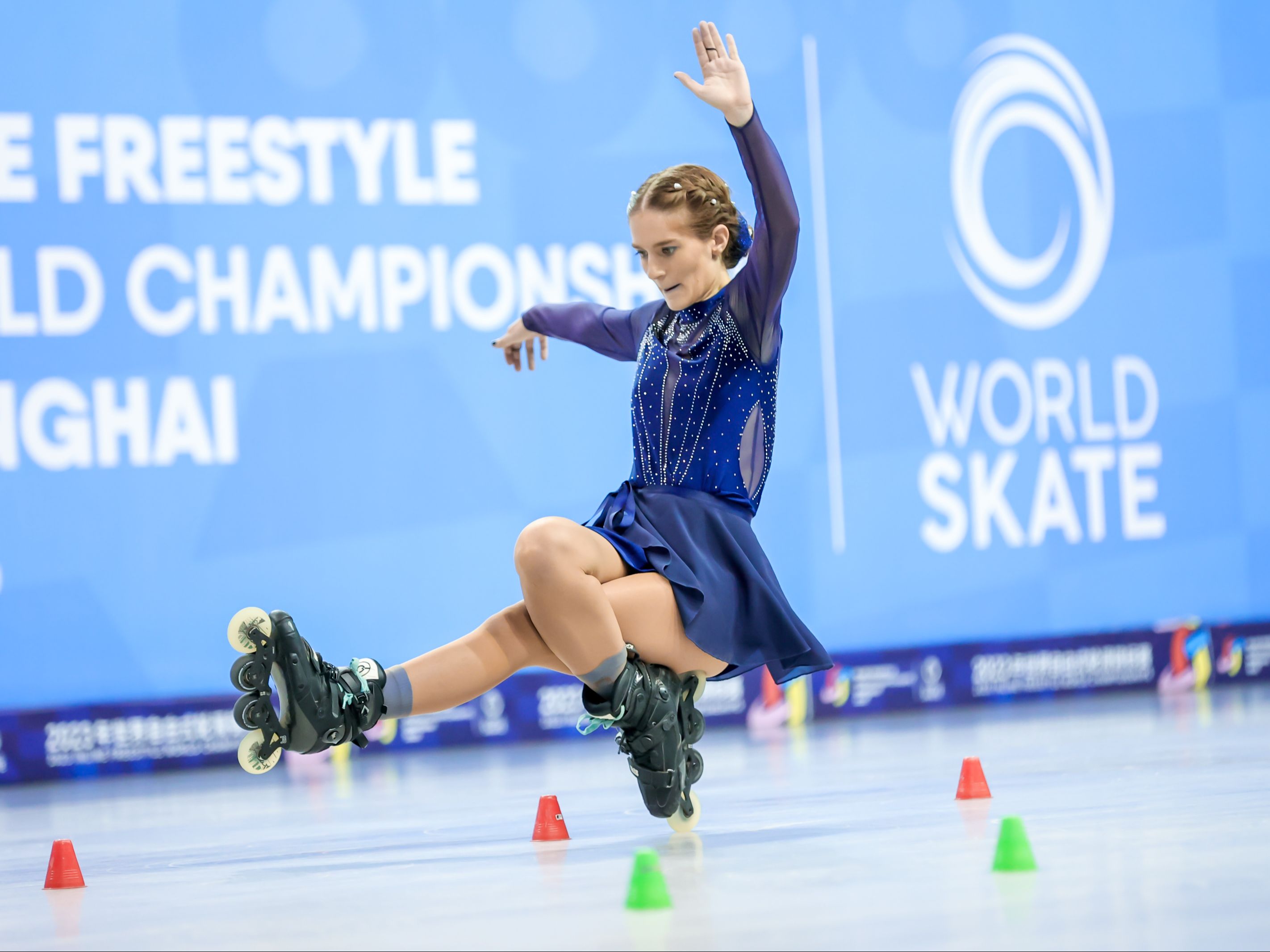 奥地利轮滑选手表现出色获奖 奥地利轮滑选手表现出色获奖